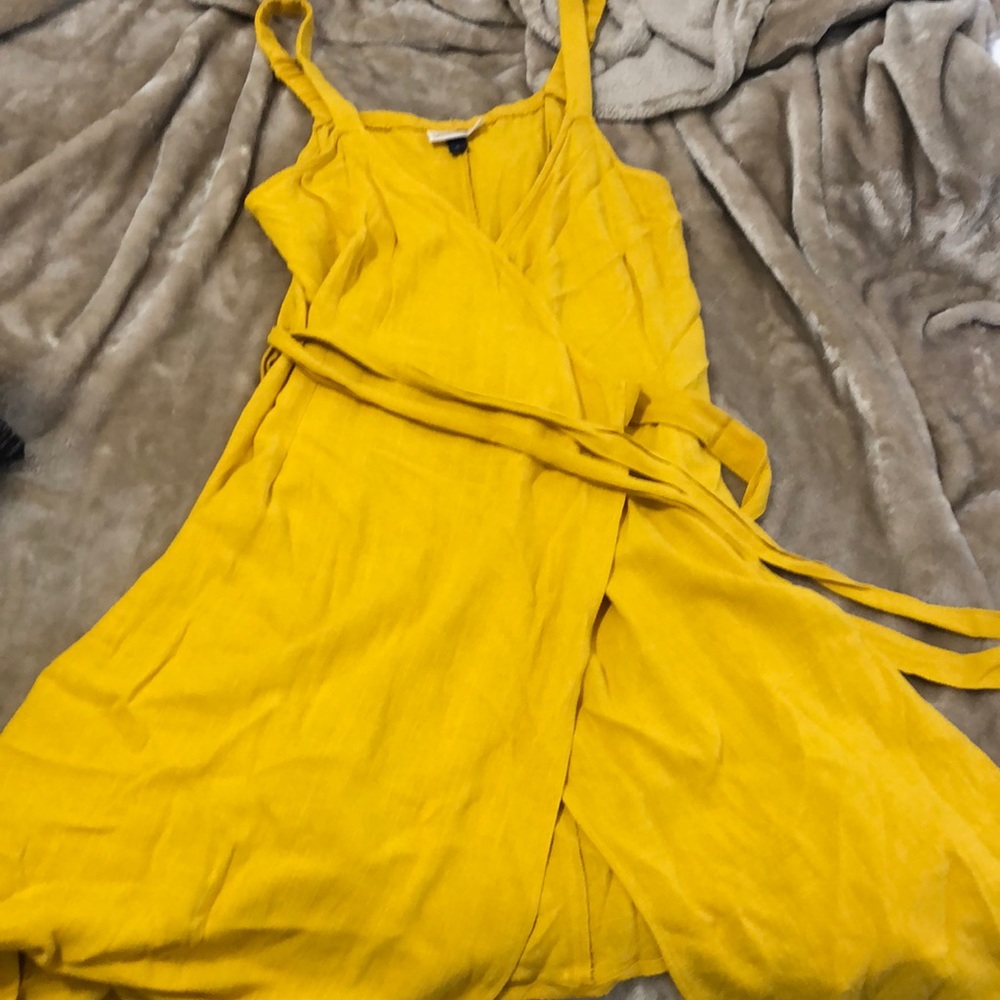 Pretty wrap dress; size XL